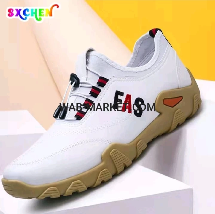 Men's Shoes Sneakers Soft PU Men's New Fashion Casual Man's Trend Shoes White Running Tennis & Racquet Sports Fitness Dad Sports Shoes Office Wedding Lovers Gift Student Shoe Unisex Party