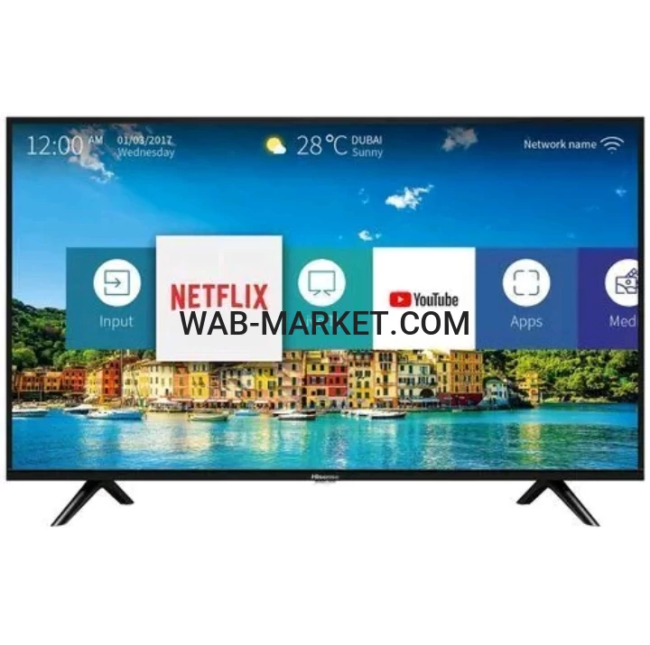 VITRON HTC4388FS 43" INCH BLUETOOTH FRAMELESS FHD SMART TV ANDROID TELEVISION NETFLIX ,YOUTUBE BUILT-IN WIFI, APP STORE 1GB-RAM 8GB-ROM .